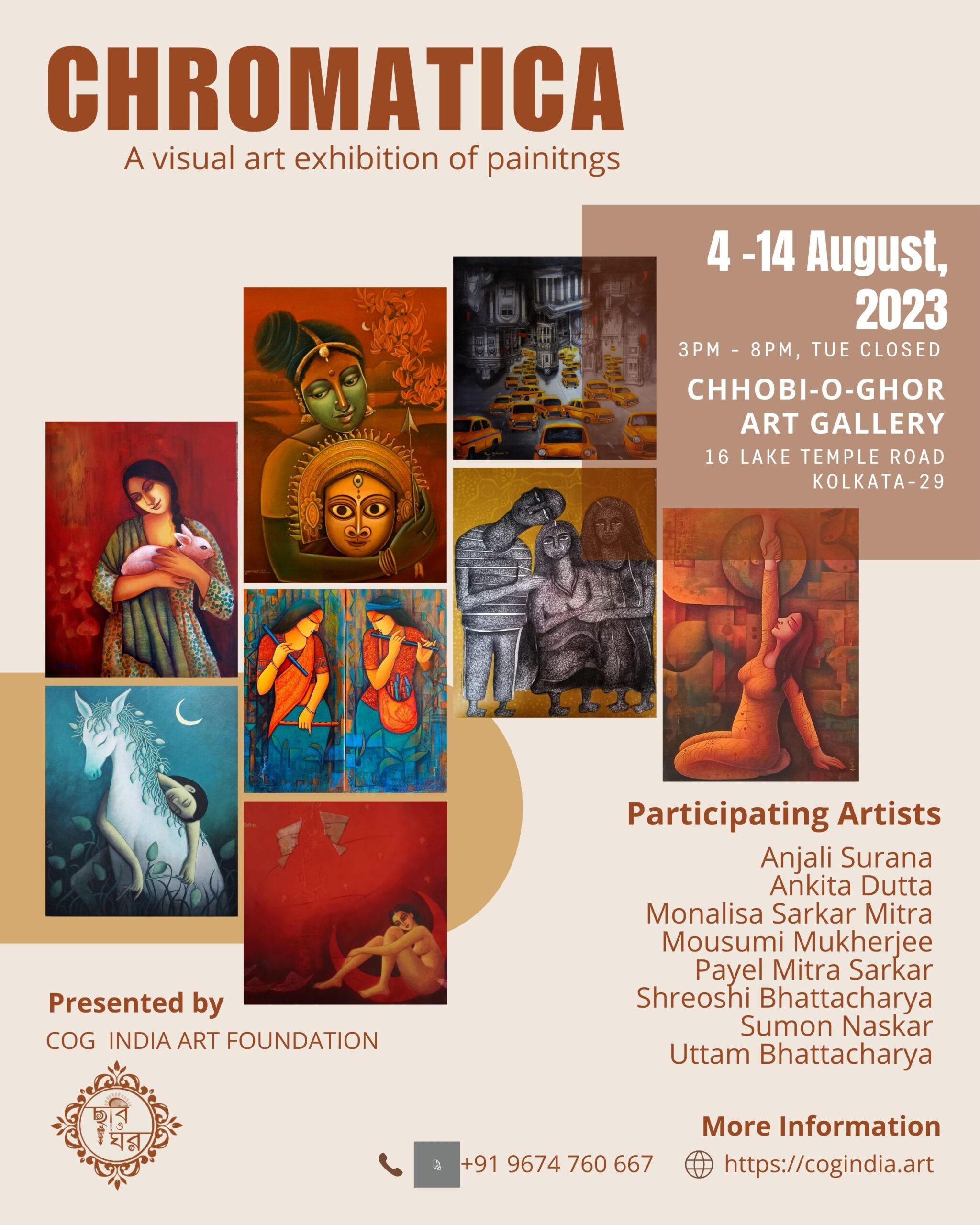 Chromatica Exhibition - COG INDIA ART