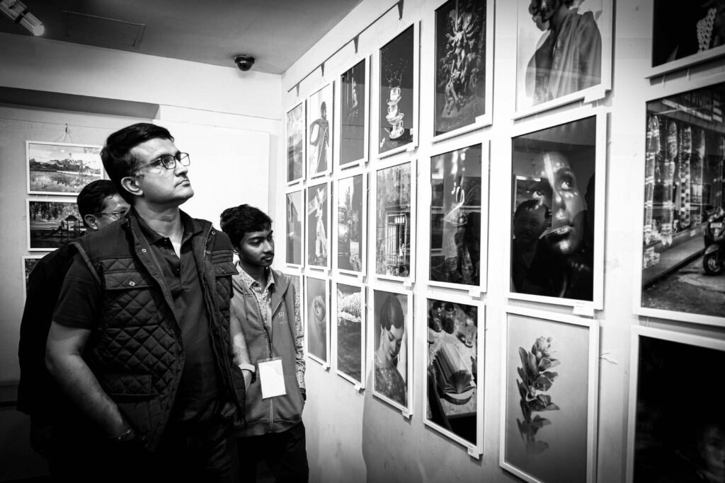 Sourav Ganguly Looking at India Photo Fest 2024