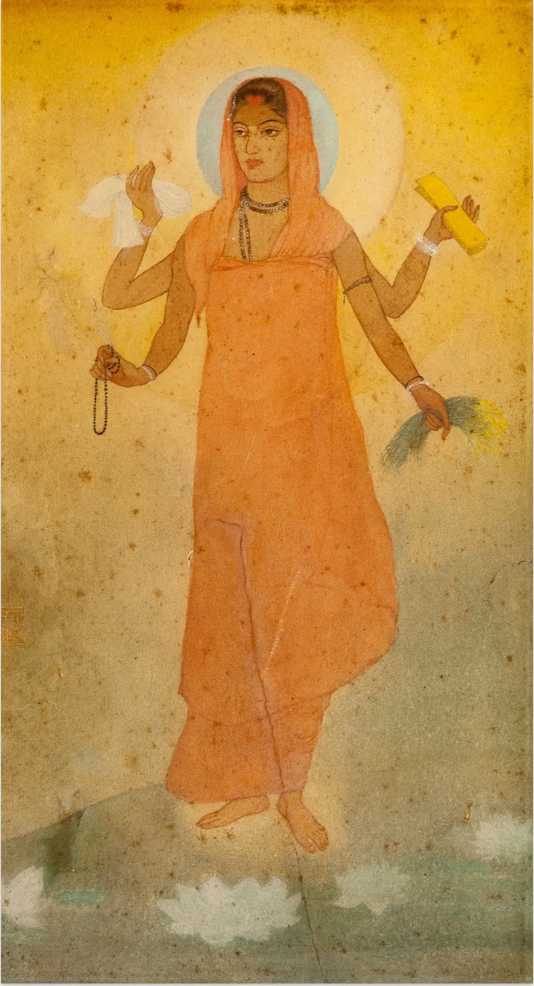 Bharat Mata (1905), by Abanindranath Tagore