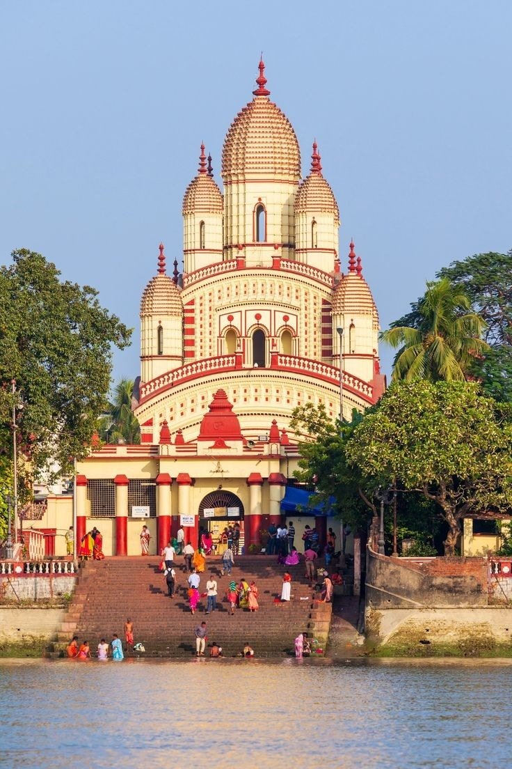 Dakshineswar kali mandir Ganga view