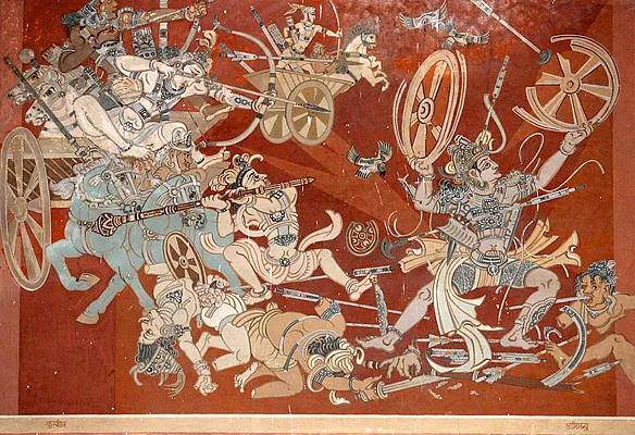 Nandalal Bose and the Formation of an Indian Modernism 20 nandalalbose frescoes1