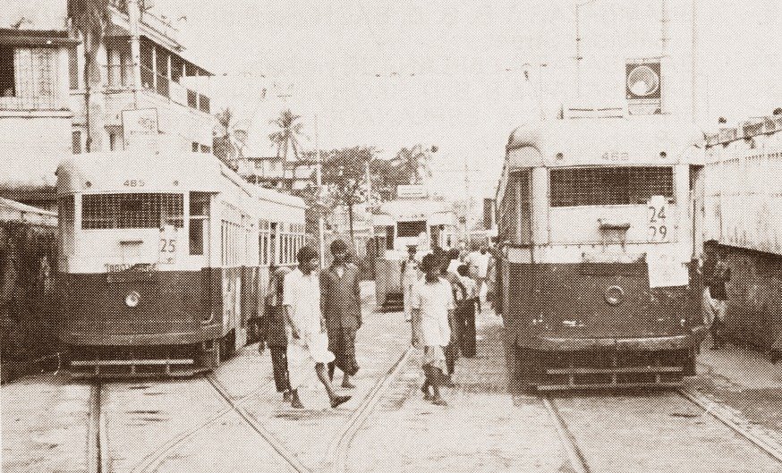 Ballygunge Station,MODERN TRAMWAY (JANUARY, 1982)