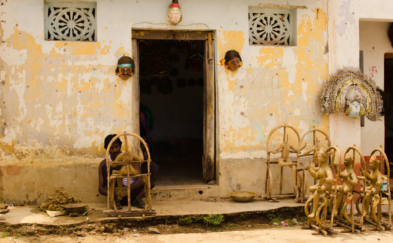 Chhau Dance: Martial Movement, Mask, and the Choreography of Epic Narrative 3 Charida Village