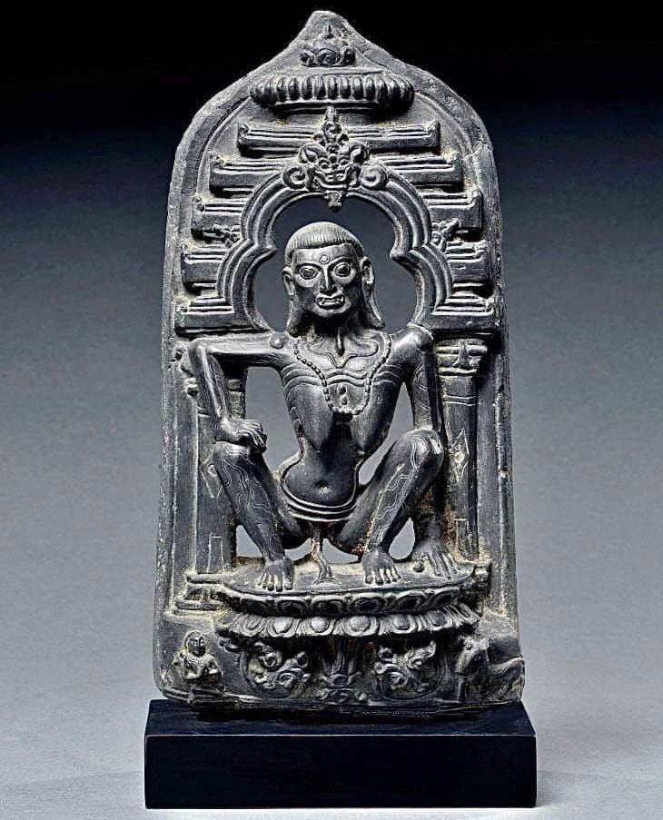 Dantura Devi, a form of Chamunda worshipped in WEst Bengal. 12th c. CE, Sena period