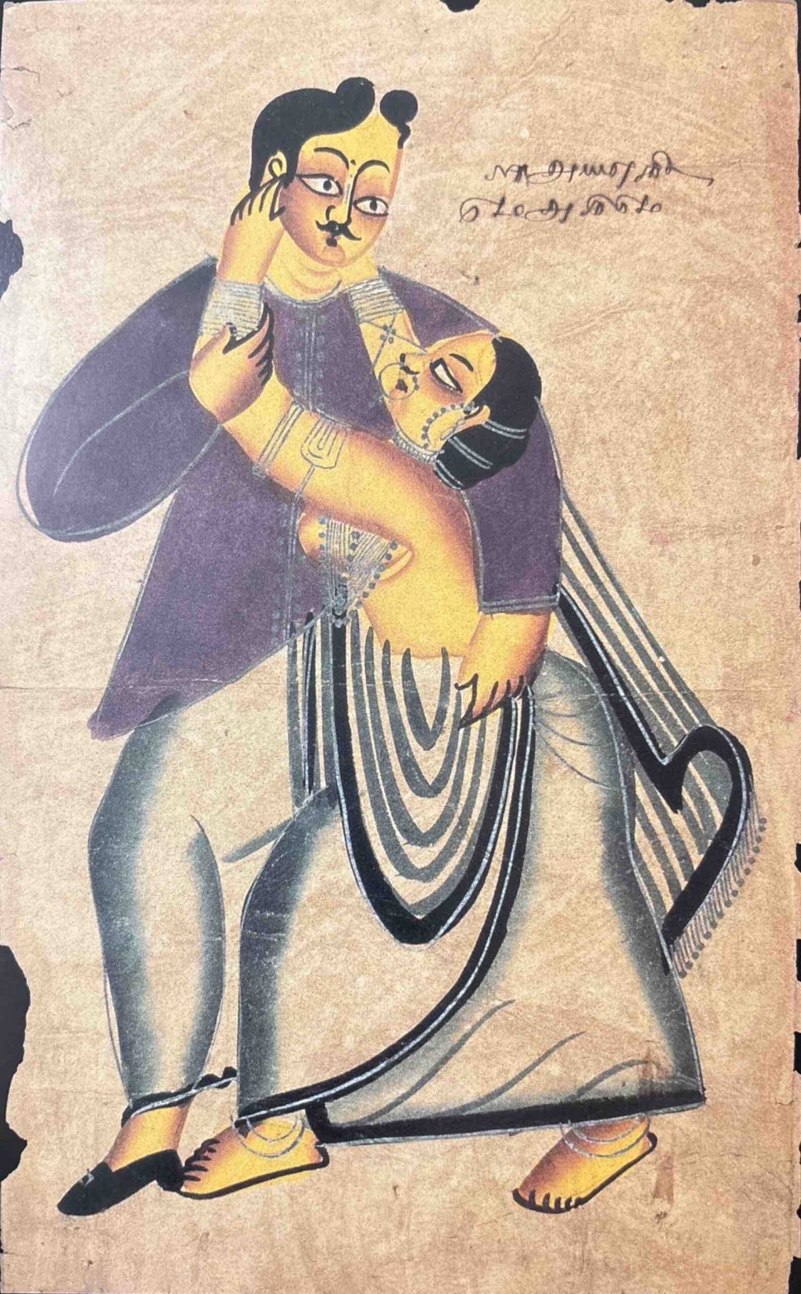 Images from soceity Kalighat Painting