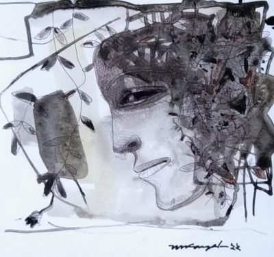 Adjustment-2-Paintings-of-artist-Mihir-Kayal