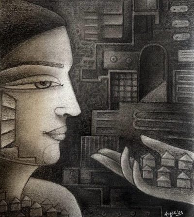 FANTASY-SERIES-2-CHARCOAL-10×10