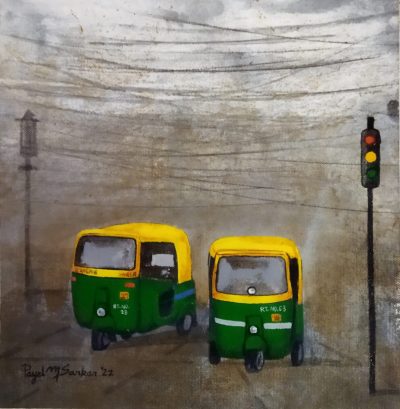 Kolkata-my-city-10×10-acrylic