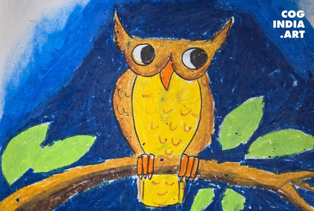Owl by Children Children Art Exhibition