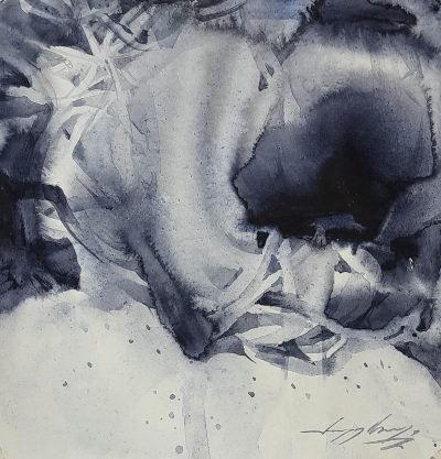 Sanjoy Banerjee Watercolor painting